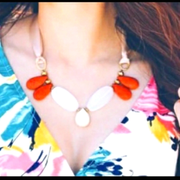 NEW HANDMADE OPAL AND DYED TURQUOISE NECKLACE - Picture 2 of 3